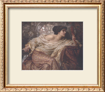 The Mirror, 1896 by Frank Bernard Dicksee Pricing Limited Edition Print image