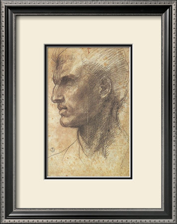 Head Of An Apostle by Andrea Del Sarto Pricing Limited Edition Print image