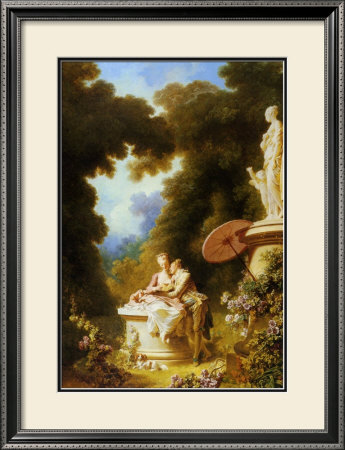 L'amour-Amitie by Jean-Honoré Fragonard Pricing Limited Edition Print image