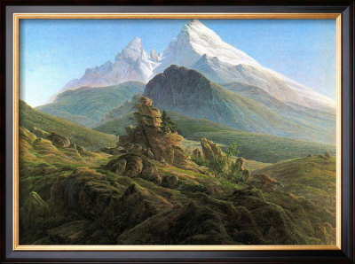 Mountain Majesty by Caspar David Friedrich Pricing Limited Edition Print image