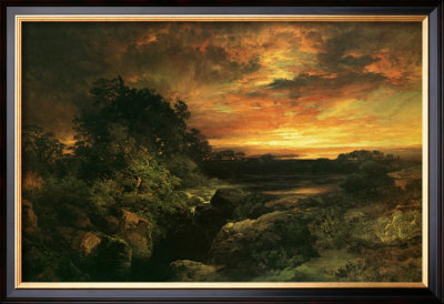 Arizona Sunset Near The Grand Canyon by Thomas Moran Pricing Limited Edition Print image