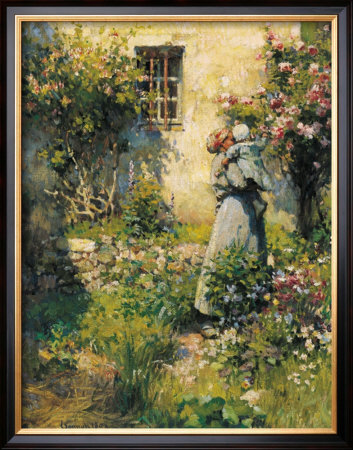 Jardin De Paysanne by Robert William Vonnoh Pricing Limited Edition Print image