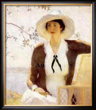 My Daughter Elizabeth by Frank Weston Benson Pricing Limited Edition Print image