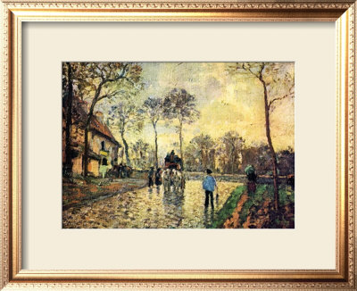 Horse And Carriage by Camille Pissarro Pricing Limited Edition Print image