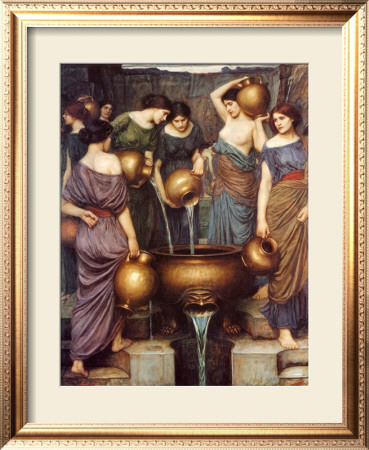 Danaides by John William Waterhouse Pricing Limited Edition Print image