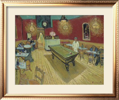 The Night Café In The Place Lamartine In Arles, C.1888 by Vincent Van Gogh Pricing Limited Edition Print image