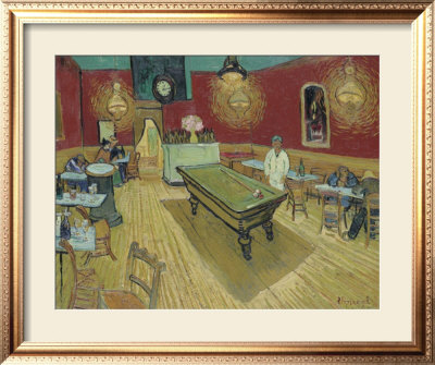 The Night Cafe In The Place Lamartine In Arles, C.1888 by Vincent Van Gogh Pricing Limited Edition Print image