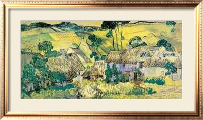 Farms Near Auvers, C.1890 by Vincent Van Gogh Pricing Limited Edition Print image