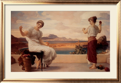 Winding The Skein by Frederick Leighton Pricing Limited Edition Print image