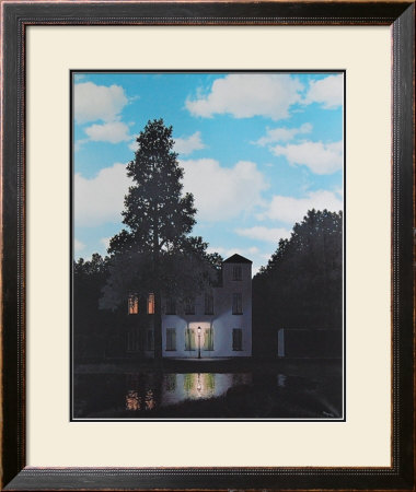 L'empire Des Lumieres by Rene Magritte Pricing Limited Edition Print image