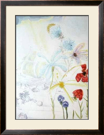 Ship And Flowers by Salvador Dali Pricing Limited Edition Print image