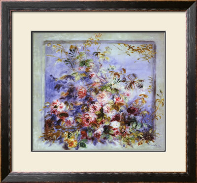 Roses Dans Une Fenetre by Pierre-Auguste Renoir Pricing Limited Edition Print image