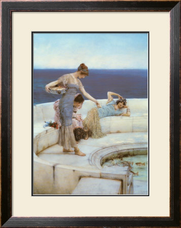 Silver Favourites, 1903 by Sir Lawrence Alma-Tadema Pricing Limited Edition Print image