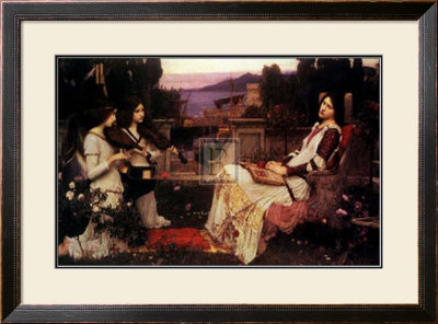 Saint Cecilia, 1895 by John William Waterhouse Pricing Limited Edition Print image
