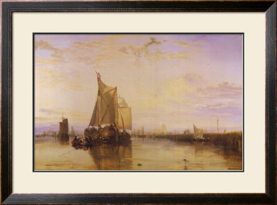 The Dort Packet-Boat From Rotterdam by William Turner Pricing Limited Edition Print image