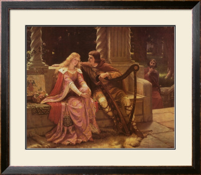 Tristan And Isolde by Edmund Blair Leighton Pricing Limited Edition Print image