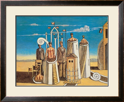 Mysterious Baths by Giorgio De Chirico Pricing Limited Edition Print image