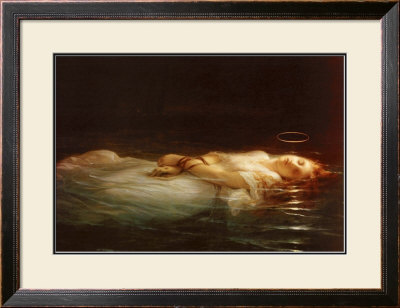 La Jeune Martyre by Paul Delaroche Pricing Limited Edition Print image