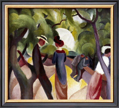 Promenade by Auguste Macke Pricing Limited Edition Print image