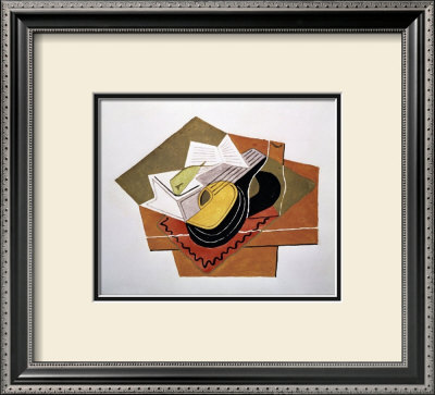 Still Life With A Guitar by Juan Gris Pricing Limited Edition Print image