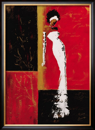 En Rouge Et Or I by Johanna Pricing Limited Edition Print image