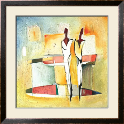 Party Of Deux I by Alfred Gockel Pricing Limited Edition Print image