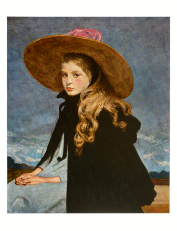 Henriette With The Big Hat by Henri Evenepoel Pricing Limited Edition Print image