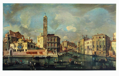 Canal Grande Bei San Geremia In Venedig by Francesco Guardi Pricing Limited Edition Print image