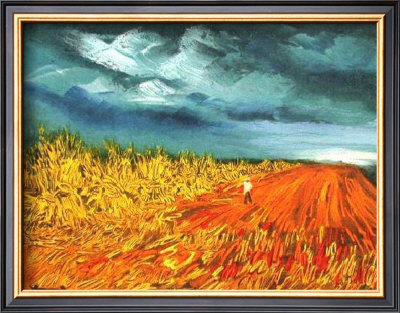 La Moisson, 1945 by Maurice De Vlaminck Pricing Limited Edition Print image