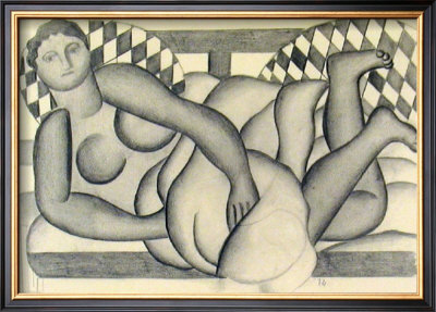 Nude, 1971 by Fernand Leger Pricing Limited Edition Print image