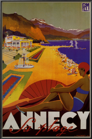 Annecy Sa Plage by Robert Fallucci Pricing Limited Edition Print image