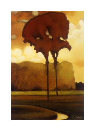 Russet And Amber I by Mary Calkins Pricing Limited Edition Print image