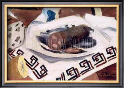 Sausage by Georges Braque Pricing Limited Edition Print image