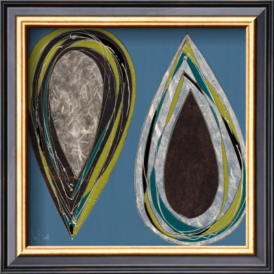 Teal Teardrops by Alan Buckle Pricing Limited Edition Print image