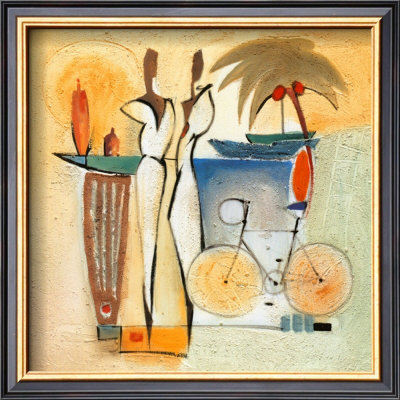 Party Of Deux Iv by Alfred Gockel Pricing Limited Edition Print image