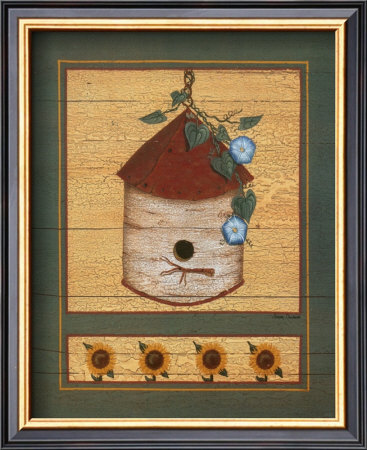 Birch Bark Birdhouse by Susan Clickner Pricing Limited Edition Print image