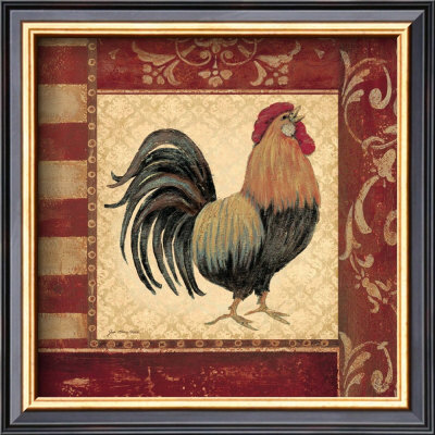 Red Rooster Ii by Jo Moulton Pricing Limited Edition Print image