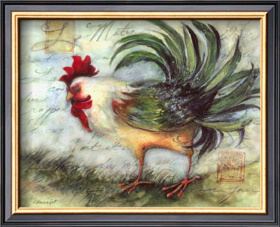 Le Rooster Iv by Susan Winget Pricing Limited Edition Print image
