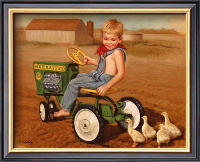 Tractor by David Lindsley Pricing Limited Edition Print image
