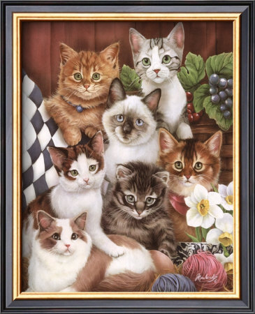 Kitties Ii by Jenny Newland Pricing Limited Edition Print image
