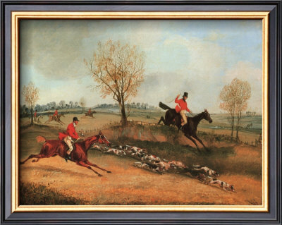 Over The Fence by Henry Thomas Alken Pricing Limited Edition Print image