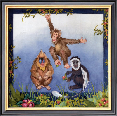 Primate Pals by Lila Rose Kennedy Pricing Limited Edition Print image
