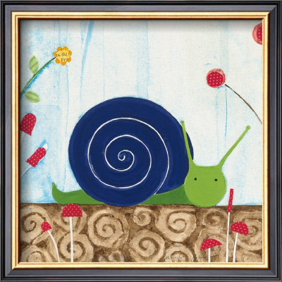 Margot The Snail by Nicole Bohn Pricing Limited Edition Print image