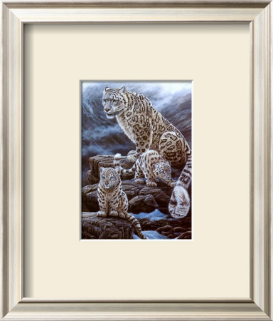 Snow Leopards by Jeremy Paul Pricing Limited Edition Print image