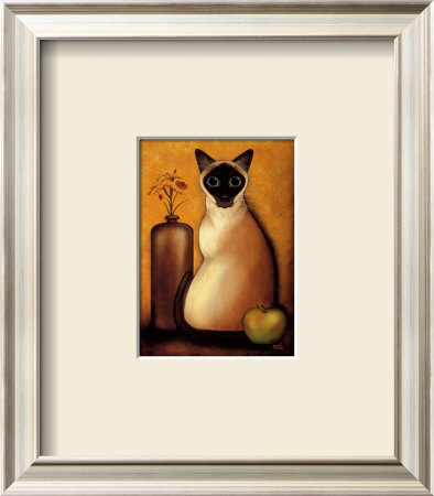 Framed Cat I by Jessica Fries Pricing Limited Edition Print image