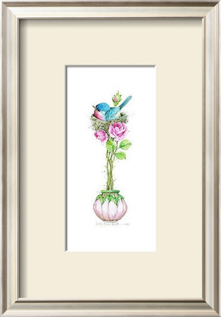 Bluebird Topiary by Carolyn Shores-Wright Pricing Limited Edition Print image