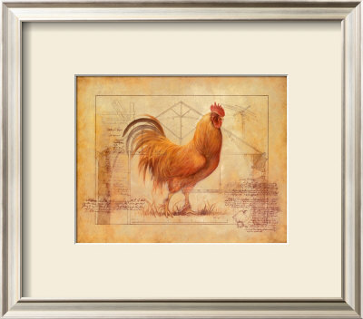 Rustic Fowl I by Richard Lane Pricing Limited Edition Print image