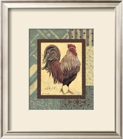 Rooster No.14 by Jo Moulton Pricing Limited Edition Print image