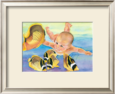 Talk To The Fish by Janet Stewart Pricing Limited Edition Print image