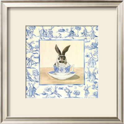 Teacup Bunny I by Kari Phillips Pricing Limited Edition Print image